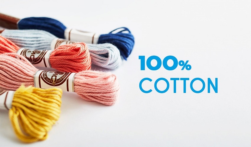 Sợi cotton 100% CVC