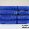 KKS - Khăn Mặt Bông Cotton Màu Xanh Dương