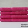 KKS - Khăn Mặt Bông Cotton Màu Hồng