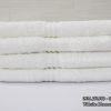 KKS - Khăn Mặt Bông Cotton Màu Trắng