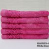 Khăn Sợi Tre Màu Hồng Đa Kích Thước