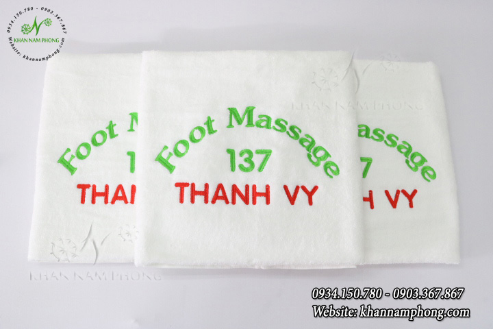 Mẫu khăn body Thanh Vy (Trắng - Cotton)
