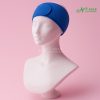 Băng Đô Microfiber Màu Xanh Dương Cho Spa Cao Cấp Thêu Logo