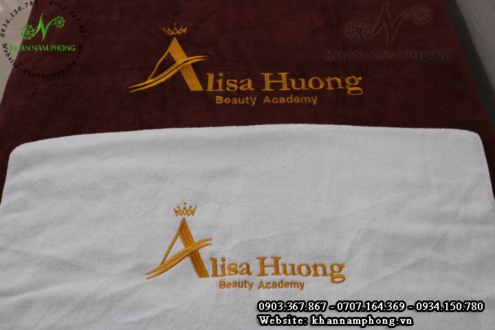 Mẫu sản phẩm khăn trải giường  Alisa Hương - Nâu Socola (Cotton)