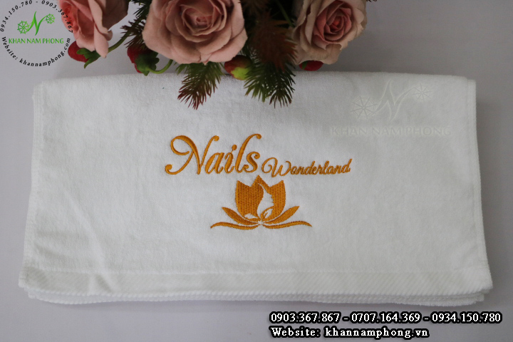 Mẫu khăn Nails Wonderland 40X60 cm