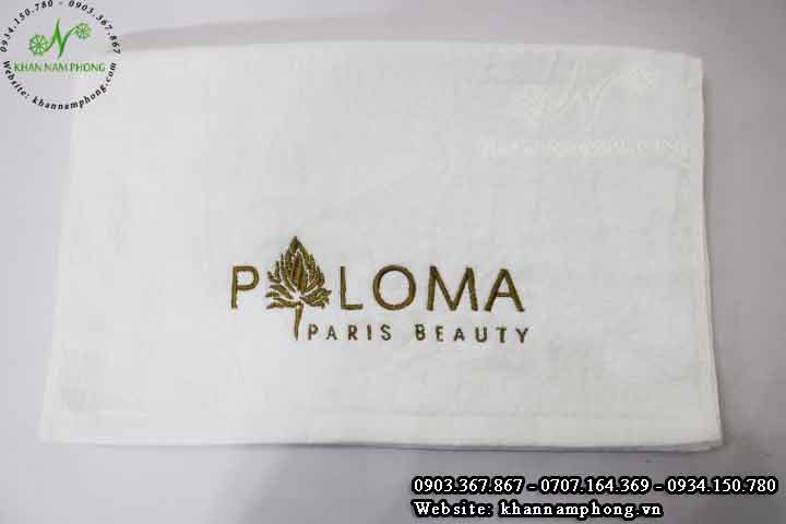 Mẫu khăn mặt Paloma (Trắng Cotton)