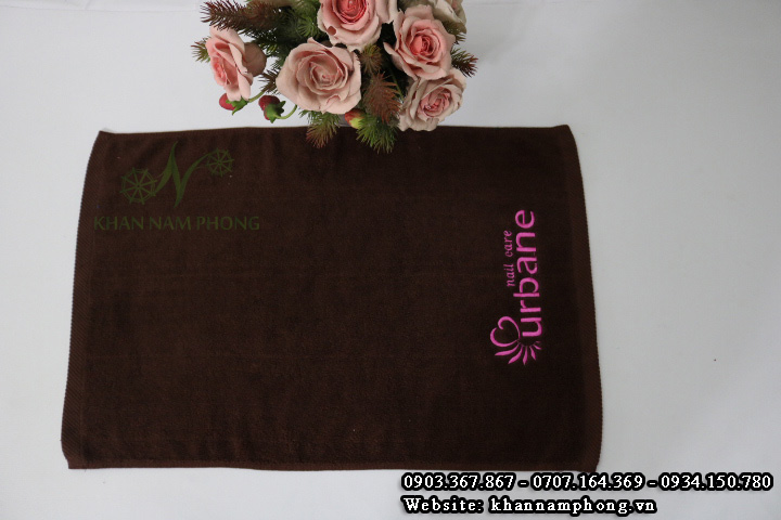 Mẫu khăn Urbane Nail Care (Socola)