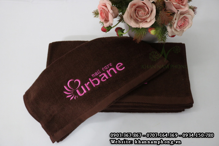 Mẫu khăn Urbane Nail Care (Socola)