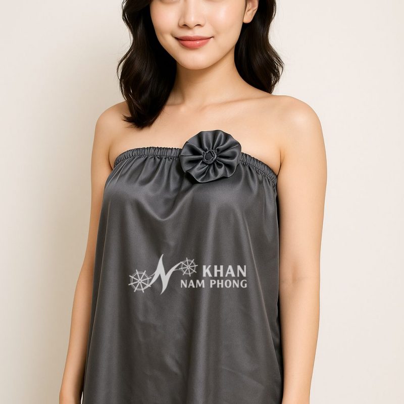 Áo Váy Quây Spa Màu Xám