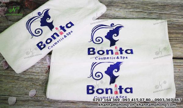 Khăn Spa của Bonita chất liệu Microfiber màu trắng