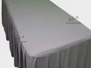 Ga giường Spa màu Xám chất liệu thun Hàn Quốc