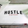 Khăn GYm của Hustle màu trắng chất liệu Cotton