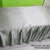 Ga giường Spa Lụa màu xám