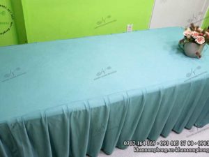 Ga giường Spa thun màu xám xanh