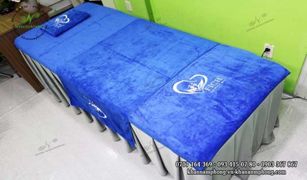 Khăn Fich Mom & Baby màu xanh dương chất liệu microfiber