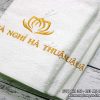 khăn nhà nghỉ Hà Thuận Cotton trắng