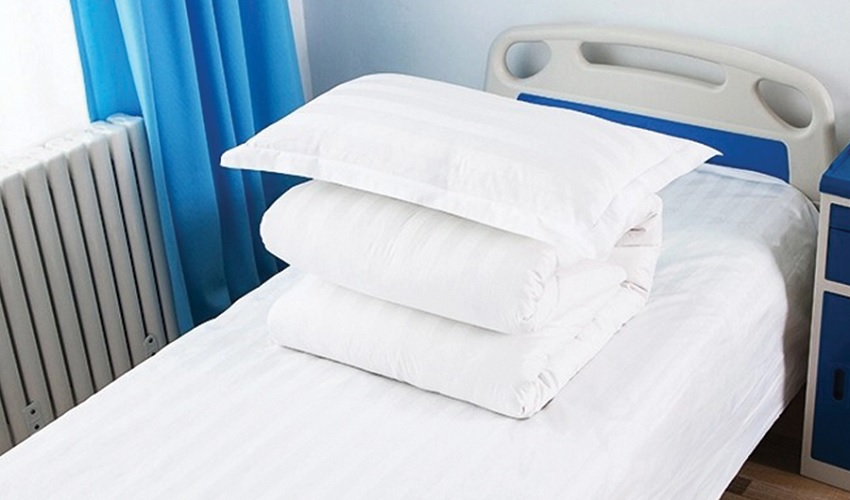 chất liệu vải drap giường y tế