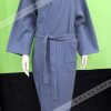 ACT - Áo Choàng Tắm Cotton Tổ Ong Màu Xám