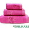 Khăn Tắm Sợi Tre Màu Hồng Đậm 70x140cm
