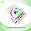 Khăn Quà Tặng Thêu Logo CÔNG ĐOÀN D&E Màu Kem (Tanafa)