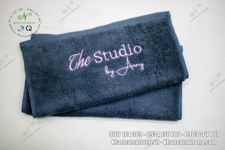 The Studio By Anny Cotton Màu Xám Thêu Logo
