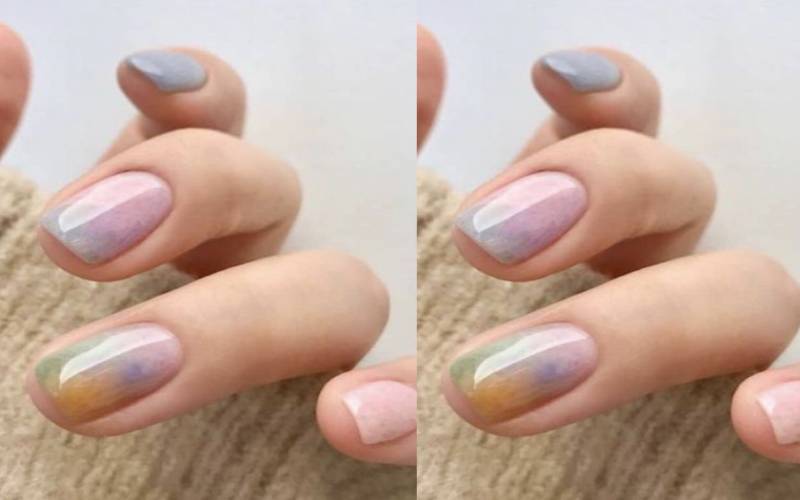Kỹ thuật nail loang yêu cầu sự cẩn trọng, tỉ mỉ để tránh làm mất đi sự cân đối của màu sắc 