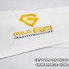 Khăn Thể Thao Tập Gym Cao Cấp Màu Trắng 40x80cm Thêu Logo GOLD GYM