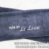 KSP - Thẩm Mỹ Lê Loan Microfiber Thêu Logo (Màu Xám)