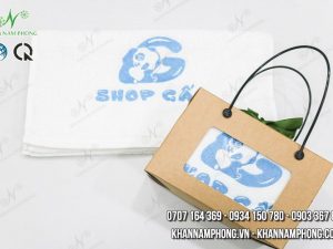 Khăn quà tặng Shop Gấu