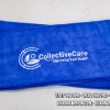 Khăn Thể Thao Tập Gym Màu Xanh Dương Microfiber 35x75cm Thêu Logo Collective Care
