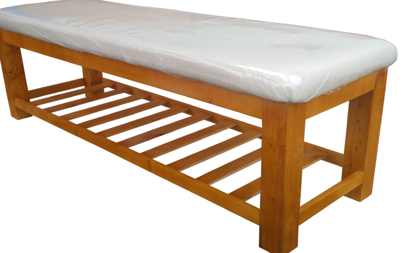 Hình ảnh về giường châm cứu bấm huyệt gỗ trên thị trường