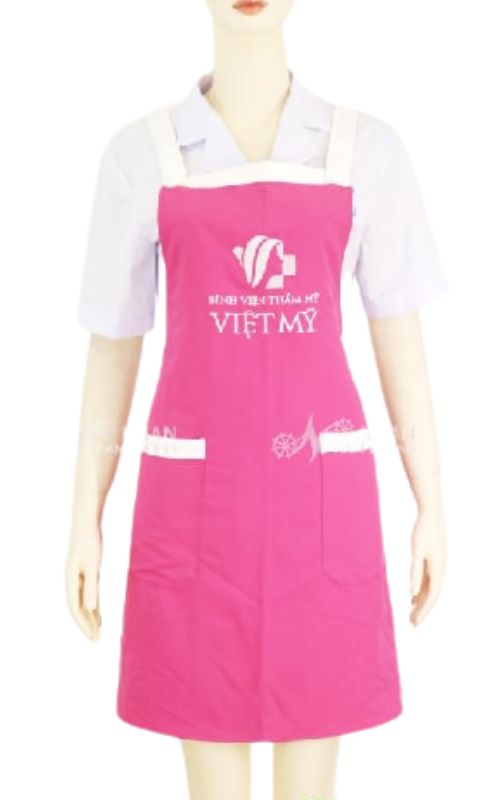 Tạp Dề Màu Hồng