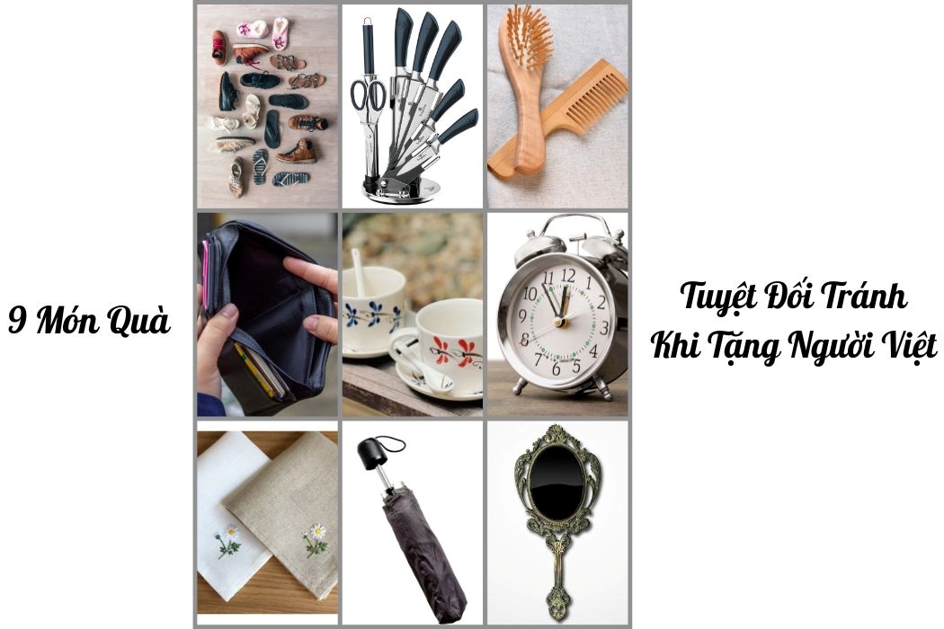 9 món quà tuyệt đối tránh khi tặng người Việt