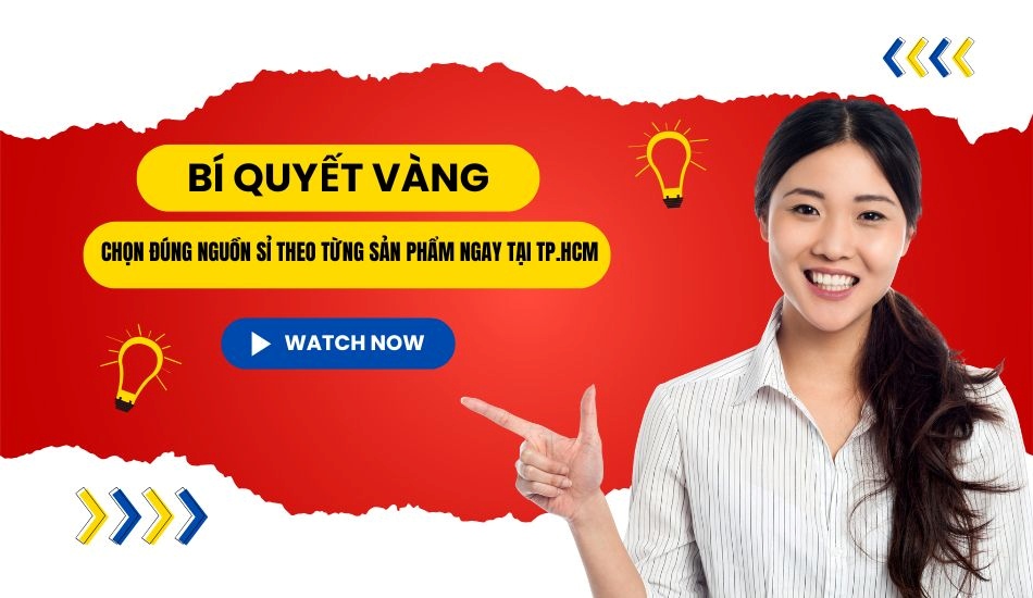 "Bí quyết vàng": Chọn đúng nguồn sỉ theo từng sản phẩm ngay tại TP.HCM