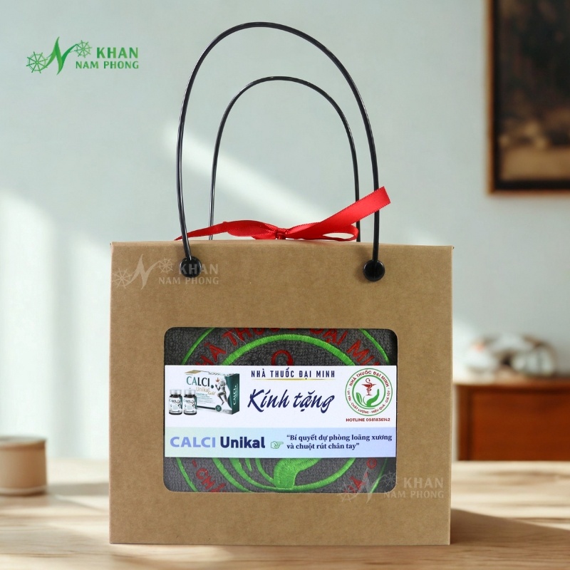 Địa chỉ cung cấp khăn quà tặng 20/10 uy tín, đóng gói hộp kraft quai xách cho công nhân, nhân viên