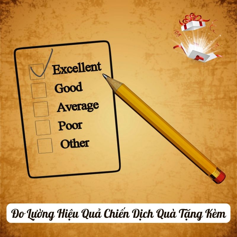 Đo lường hiệu quả chiến dịch quà tặng kèm