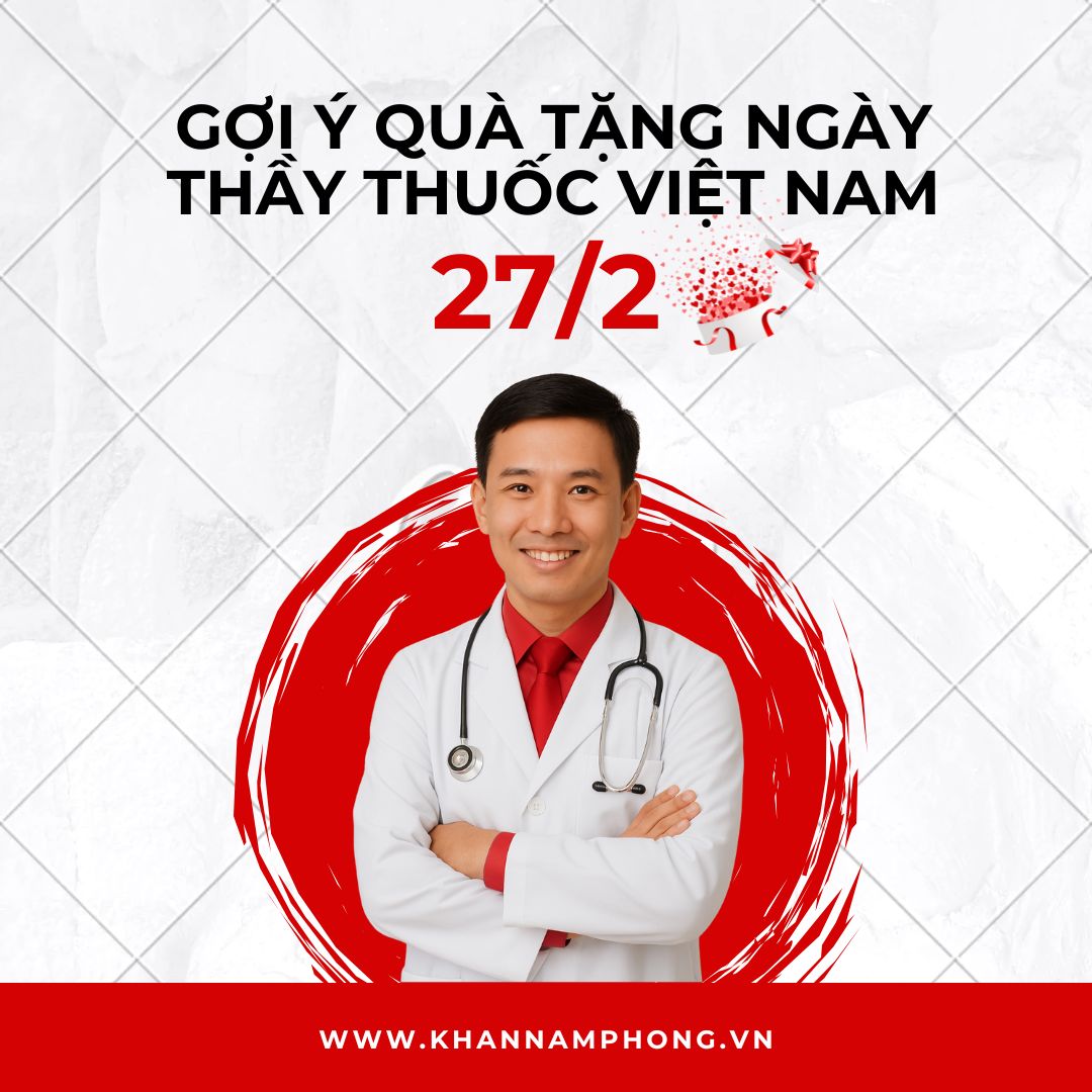 Gợi ý quà tặng ngày thầy thuốc Việt Nam 27/2