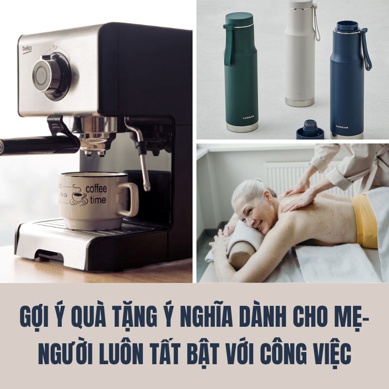 Gợi ý quà tặng ý nghĩa cho mẹ- người luôn tất bật với công việc