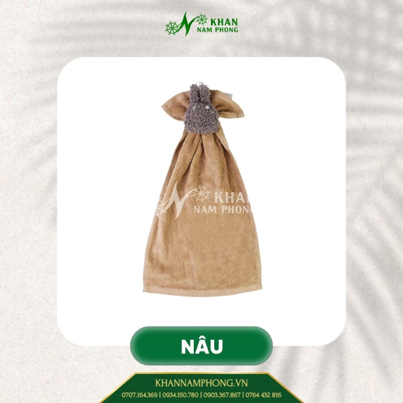 Khăn lau bếp cotton hình thú 28x50cm