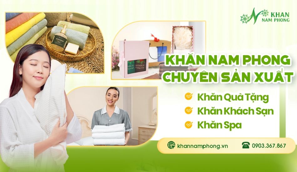 Khăn quà tặng chia tay đồng nghiệp tại Khăn Nam Phong