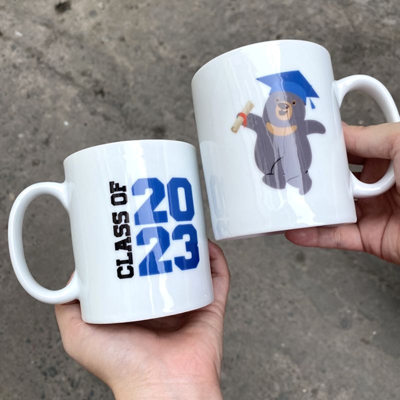Ly sứ in hình làm quà tặng thầy cô cuối năm dưới 200k