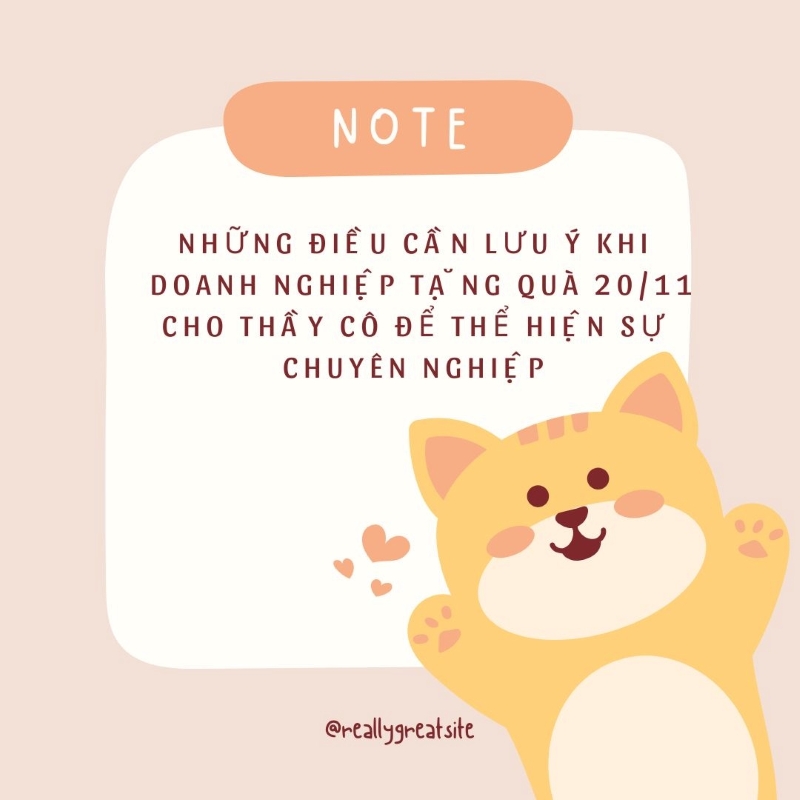 Những điều cần lưu ý khi doanh nghiệp tặng quà 20/11 cho thầy cô để thể hiện sự chuyên nghiệp Những điều cần lưu ý khi doanh nghiệp tặng quà 20/11 cho thầy cô để thể hiện sự chuyên nghiệp