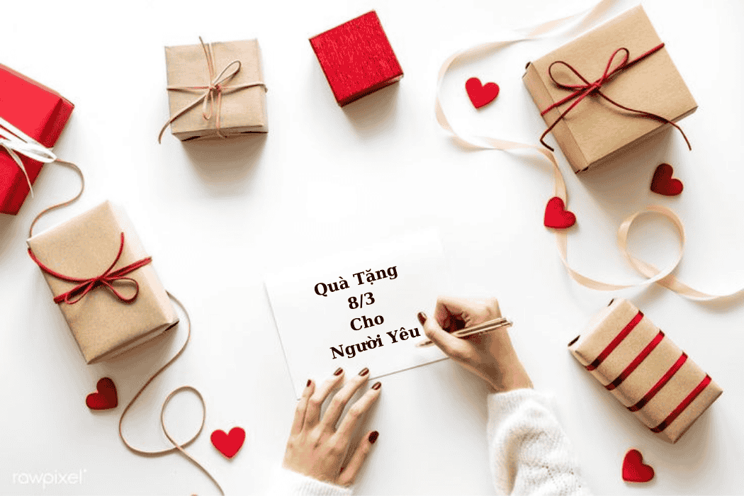 Quà tặng 8/3 cho người yêu