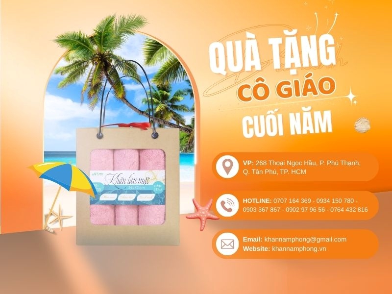 Quà tặng cô giáo dịp cuối năm