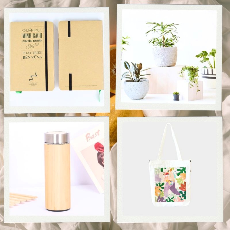 Quà tặng xanh thân thiện môi trường làm quà tặng cho đối tác yêu thích lối sống xanh Quà tặng xanh thân thiện môi trường làm quà tặng cho đối tác yêu thích lối sống xanh