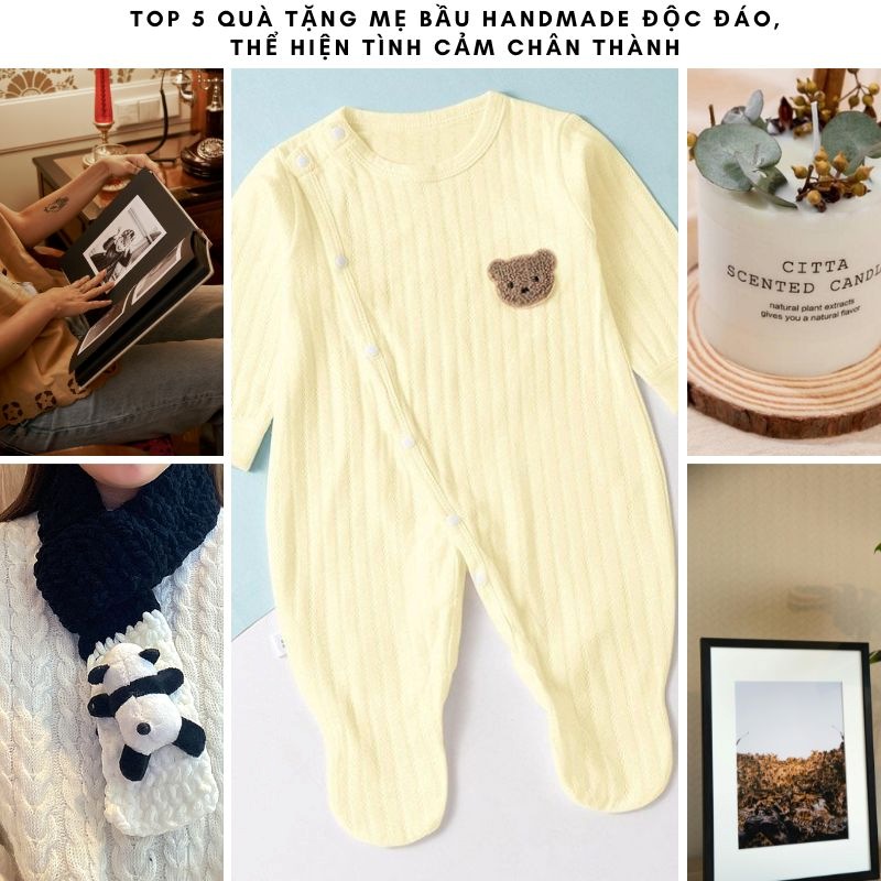 Top 5 quà tặng cho mẹ bầu handmade độc đáo thể hiện tình cảm chân thành