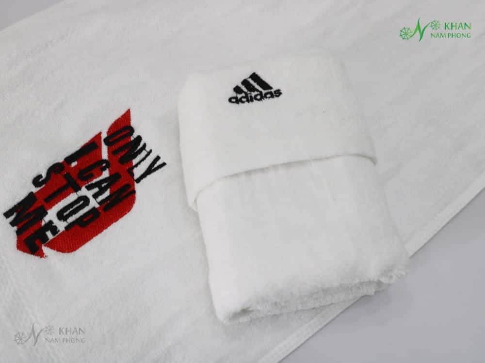 Khăn tắm thêu logo (cotton)