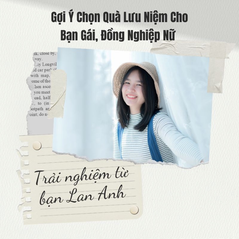 Gợi ý quà lưu niệm cho bạn gái, đồng nghiệp nữ