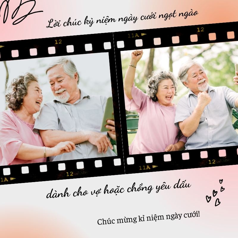 Lời chúc kỉ niệm ngày cưới ngọt ngào cho vợ hoặc chồng yêu dấu