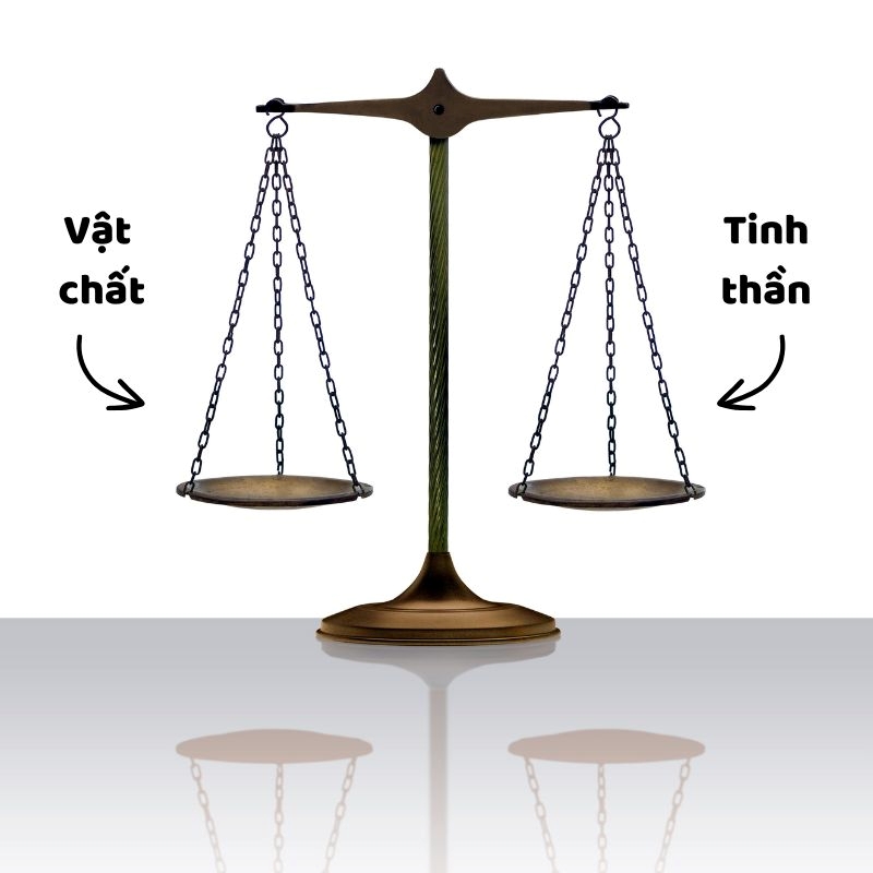 Thông điệp về sự cân bằng hài hòa giữa vật chất và tinh thần trong cuộc sống hiện đại